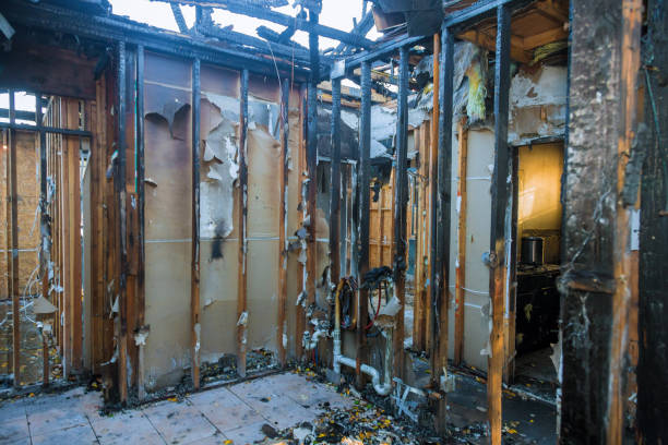 Professional Fire Damage Removal technician working in Sherwood, AR